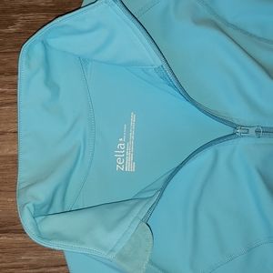 Zella size small zip up long sleeve